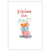 AW78 Watercolour Kitchen Tea
